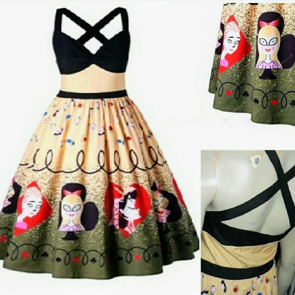 New XL Sweetheart dress with straps